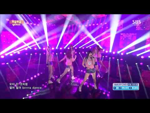 150118 Hello Venus - Wiggle Wiggle @ Inkigayo