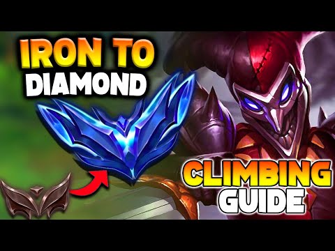 How to ACTUALLY Climb from Iron to Diamond in 3 Hours with Shaco Jungle Season 14