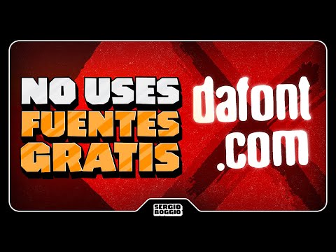 Los PELIGROS de usar TIPOGRAFÍAS GRATIS | Licencias Tipográficas