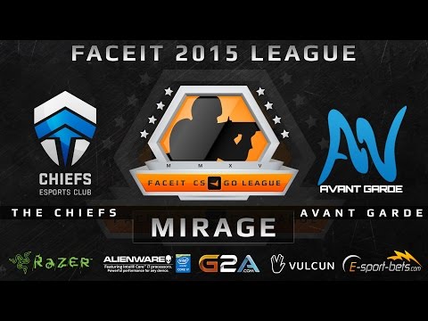 The Chiefs vs Avant Garde - Mirage (FACEIT 2015 League)