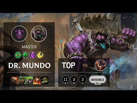 Dr. Mundo Top vs Rumble - BR Master Patch 10.11