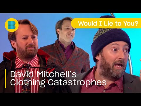 David Mitchell's Clothing Catastrophes | Would I Lie to You? | Banijay Comedy