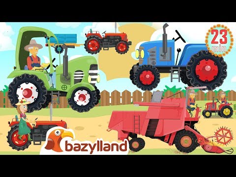 Farmers and Farm Work + More Vehicles and Agricultural Machinery - Bazylland
