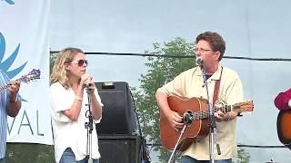 Tim O'Brien and Aoife O'Donovan w Frank Solivan and Dirty Kitchen "My Long Journey" 7/20/12 Grey Fox