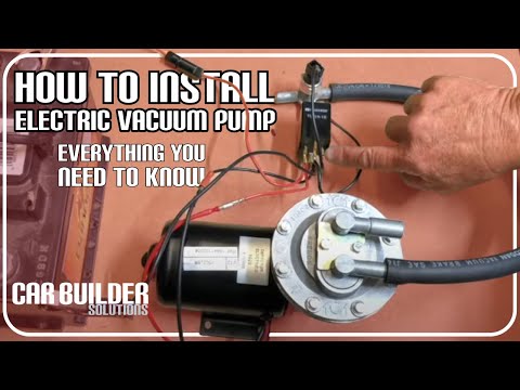 How to install an Electric Vacuum Pump