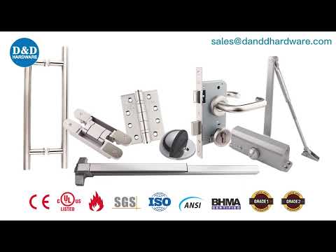 CE UL BHMA ANSI Fire Rated Door Hardware Set