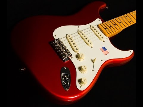 2005 Fender Artist Series Eric Johnson Signature Stratocaster with Maple Fretboard - Candy Apple Red | USA First Production Year Collector's Condition Quartersawn Maple Neck 3.38kg | OHSC image 26