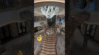 Breathtaking Cruise Atrium You Have to See! #CruiseShipGoals  #AtriumViews  #LuxuryAtSea #friday