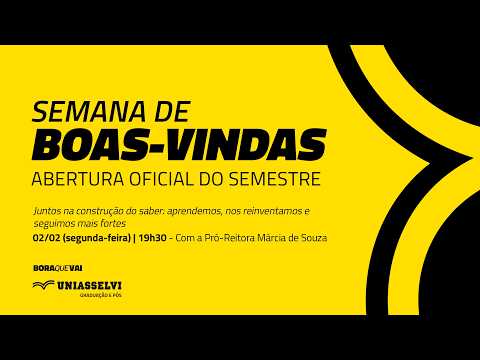 Abertura Oficial do Semestre Letivo 2026/1 | UNIASSELVI
