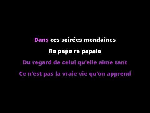 Oria, Soirée mondaine  (Karaoké Piano/ Avec Voix)
