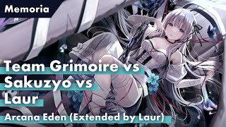 Team Grimoire vs Sakuzyo vs Laur - Arcana Eden (Extended by Laur) [ 3rd Album “Memoria” ]