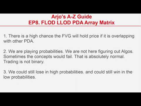 Arjo's A-Z Guide  -  FLOD LLOD PD Array Matrix EP8