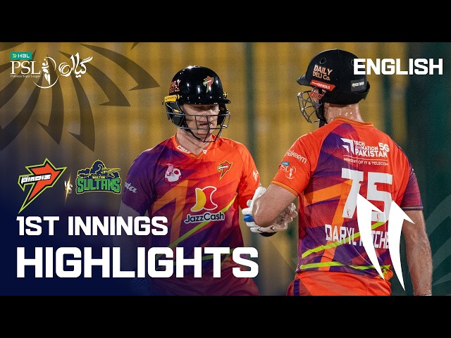 1st Innings Highlights | Rawalpindiz Vs Multan Sultans | English | Match 31 | HBL PSL 11 | MZB1K