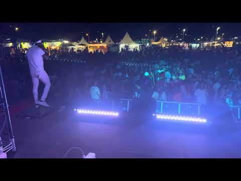 Xyclone performing his hit single Dream Chasing at Rototom Sunsplash in Spain 🇪🇸 