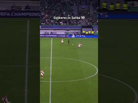 When Gyökeres met Saliba!