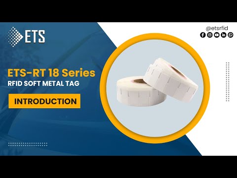 ETS-RT 18 Series | RFID Soft Metal Tags for Curved Surface Tracking | Eco Track Systems