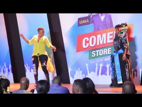Alex Muhangi Comedy Store Dec 2018 Ssenga Justine Nantume