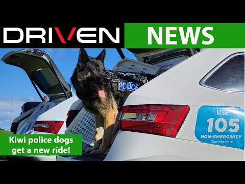Kiwi police dogs get a sweet new ride!