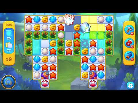 Fishdom 7003 Level - 19 moves - NO BooSTERS