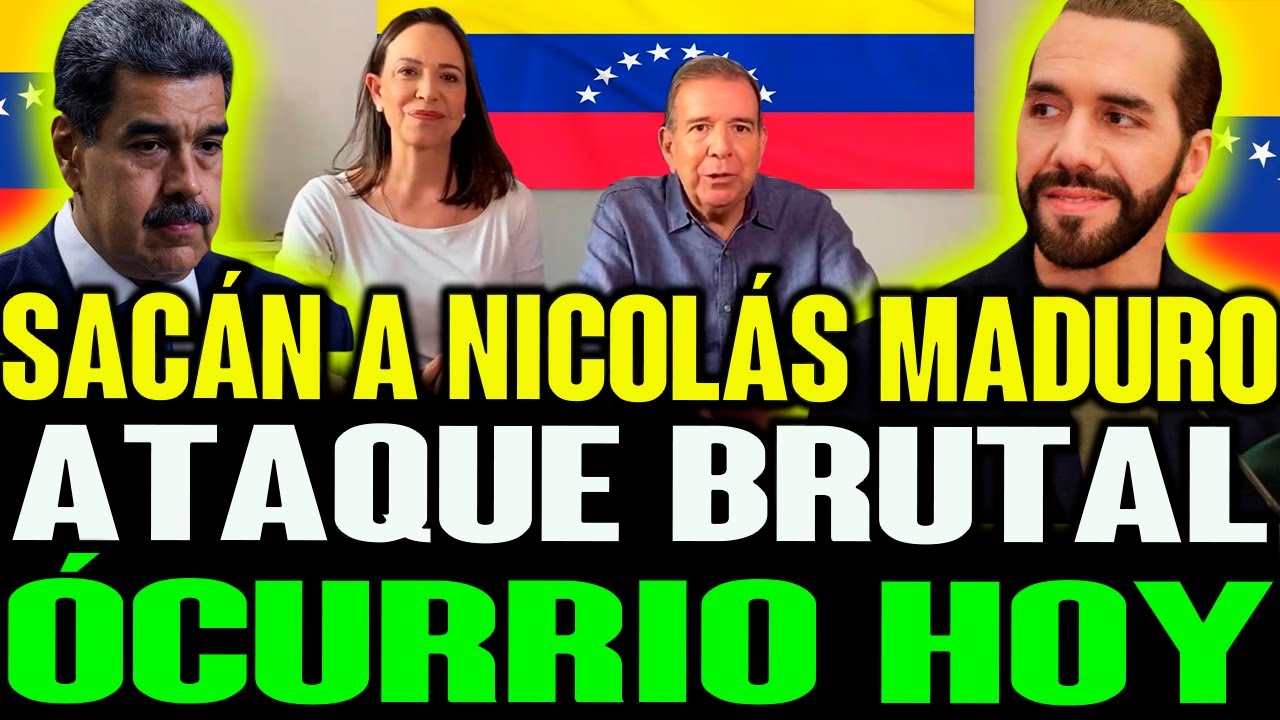 ¡URGENTE! 🚨 NADIE ESPERABA LO QUE ACABA DE PASAR CON EL MENSAJE DE CORINA MACHADO SOBRE VENEZUELA