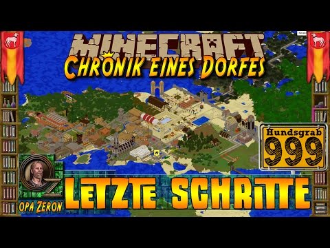 Minecraft #999 -Chronik eines Dorfes- Letzte Schritte [HD+Deutsch]