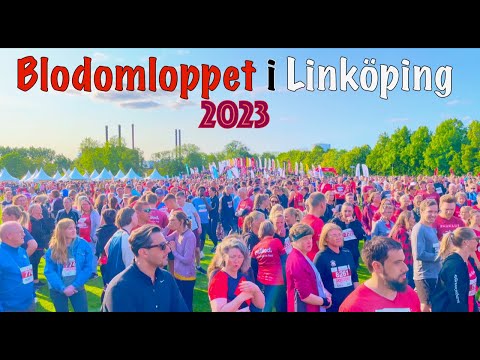Blodomloppet och Stångebrofältet i Linköping 1-6-2023