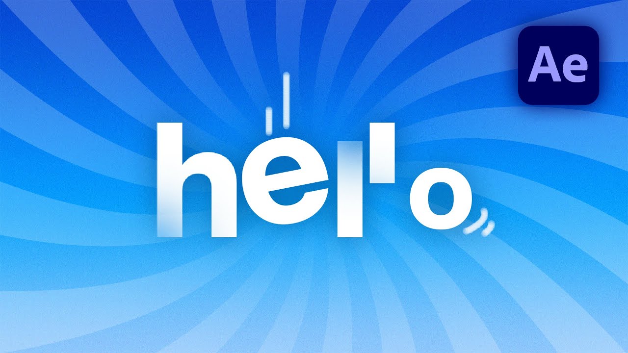 [TUTORIAL] Clean Pop-up Text Animation in After Effects