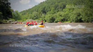 preview picture of video 'French Broad Whitewater River Rafting with NOC'