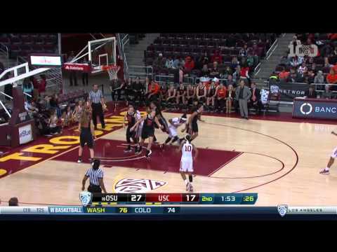 Women's Basketball: USC 49, OSU 57 - Highlights (1/2/16)