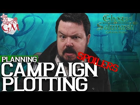 Plotting the Master Plot for Ghosts of Saltmarsh D&D5e - GM Tips