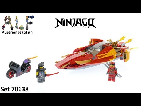 Vidéo LEGO Ninjago 70638 : Le bateau Katana V11