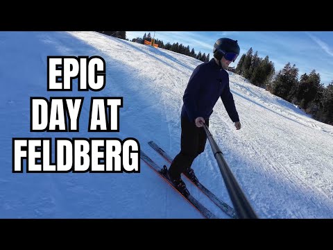 Skiing Feldberg in the Black Forest in December - Epic Day!