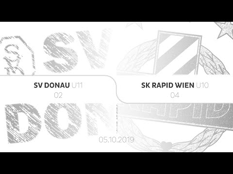 SV Donau U11 - SK Rapid Wien U10 / 2:3 / 05.10.2019