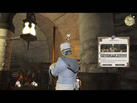 FFXIV Culinarian Class Quest: A Taste of Home