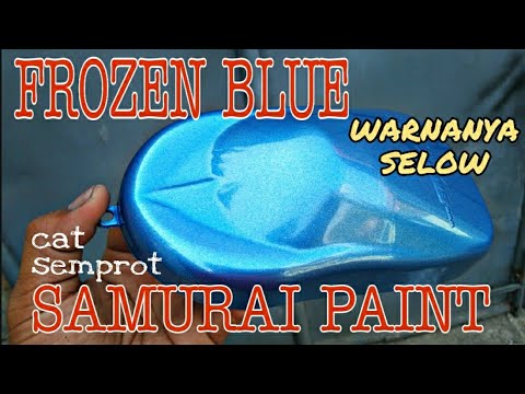 FROZEN BLUE SAMURAI PAINT