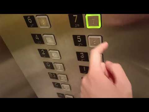 Modded OTIS Traction Elevators at Transport House, Sydney City, NSW