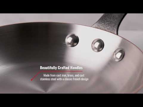 De Buyer Conical copper saucepan, 3.1 l, Prima Matera video