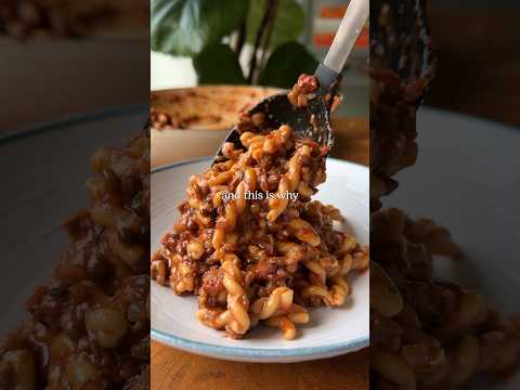 Quick one pan high protein pasta