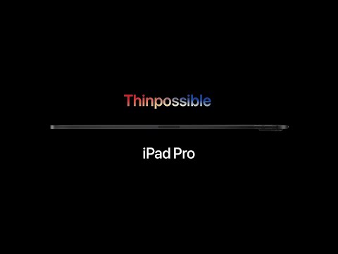 The all-new iPad Pro — TV Ad — Thinpossible