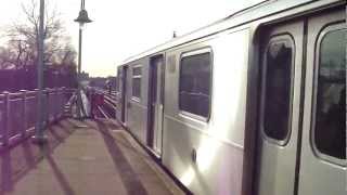 preview picture of video 'IRT Pelham Line: R142A 6 Trains at Westchester Square-East Tremont Ave (PM Rush Hour)'