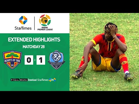 Accra Hearts of Oak 0-1 Accra Lions| Highlights | Ghana Premier League