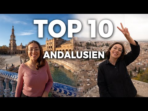 ANDALUSIEN TOP 10 ORTE die du gesehen haben musst | Die SCHÖNSTEN Orte im SPANIEN URLAUB Doku 4k