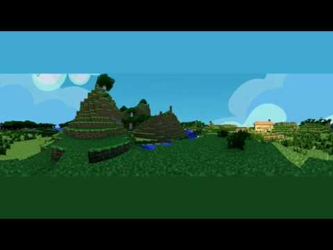 Minecraft 360 Degree VR Animation Experiment