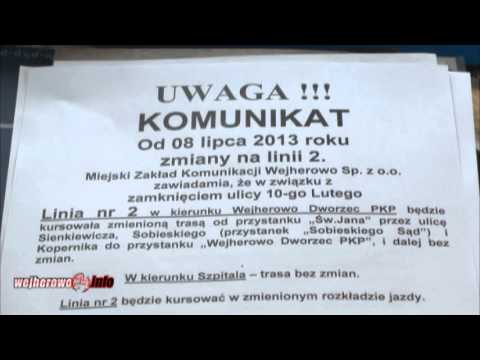 Zmiany w rozkładzie jazdy MZK