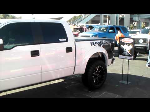DUBSandTIRES.com 2010 Ford Raptor SVT Review 22'' Fuel Off Road Black wheels Truck Wheels