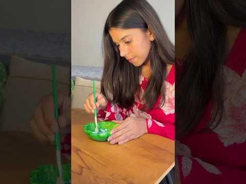 Aaj maine banai ek aur sundar si jewellery plate 😍 @iVasuu #minivlog #diy