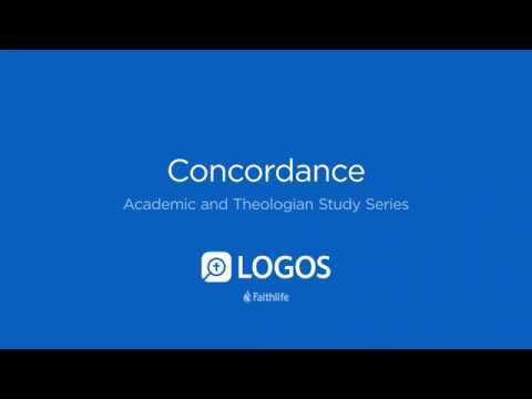 Concordance Tool | Logos Bible Software