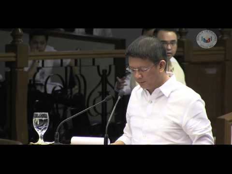 SPONSORSHIP SPEECH ON THE FY 2015 NATIONAL BUDGET