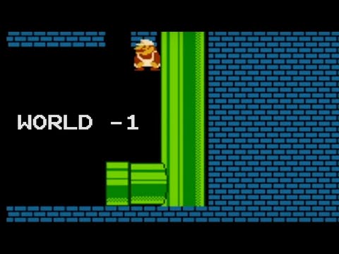 How to get to the Minus World in Super Mario Bros.