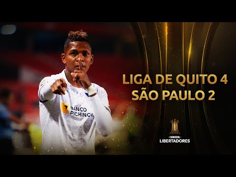 Os gols de LDU 4 x 2 São Paulo | Fase de Grupos | Libertadores 2020